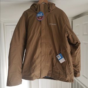 Columbia Cascade Peak Interchange Jacket- Mens- XL